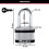 Master Lock MASTER LOCK Heavy Duty Padlock Security Level 910Marine Environment La 4