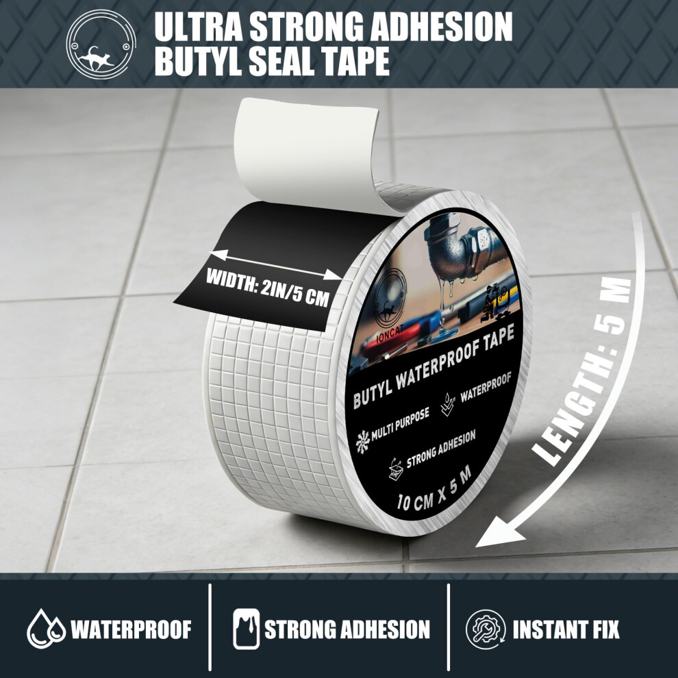 Butyl Tape Waterproof For Leaks Roof Sealant Tape For Leak Repair Patc 5007335987148