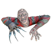 (Without Hat) 2025 Halloween Freddy Statue Nightmare Krueger Tomb Walker Horror Decoration Props NMAOV