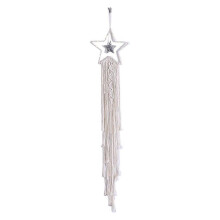 (MS9093CD) Macrame Hanging Tapestry Handwoven Cotton Rope Boho Wall Art for Kids Room Party Wedding Decor Valentine's Day Gift