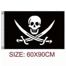 (5722-32) One Piece Hodeskalleflagg veggkunst, Luffy stråhatt-mannskapsbanner, Anime-romklistremerker og billedvevmalerisett