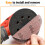 pihemum 50 Pcs Mesh Sanding Discs 125mm 600 Grit 4
