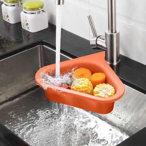 Siubich Strainer Pro sink drain basket orange 2