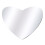 Nordic Acrylic Mirror Wall Decor Silver 20.8 x 16.5 cm 2