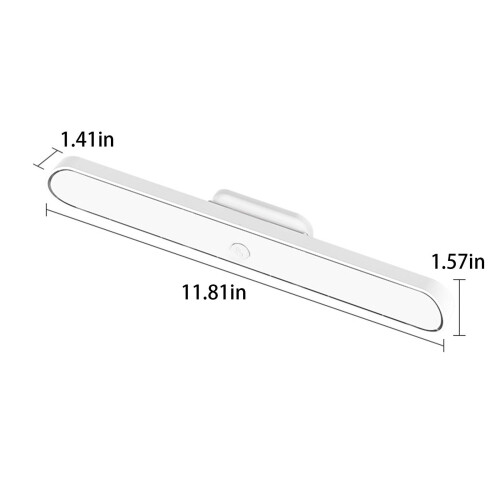 Φώτα LED Tarmeek, με 3 χρώματα που αλλάζουν, μαγνητικά επαναφορτιζόμενα USB, συμβατά με 2