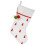 Honeeladyy Christmas Stocking White Knit 18 inch 2