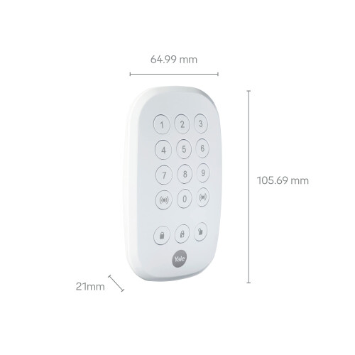 Yale Yale AC-KP Sync Alarm Keypad, Sync Alarm Accessory - 200m range 2