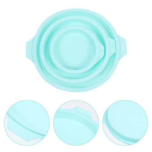 Layer Cake Pans Nonstick Silicone 3-Piece Set 2