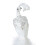 Artificial Feather Ornament for Christmas Tree 2 pcs Blue 4