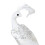 Artificial Feather Ornament for Christmas Tree 2 pcs Blue 5