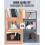 Magnetic Fly Screen Door 210 x 90 cm - Durable Mesh Curtain Keeps Bugs Out Frame 5