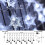 Christmas Snowflake Window Curtain Lights 96 LED 11.5ft 5