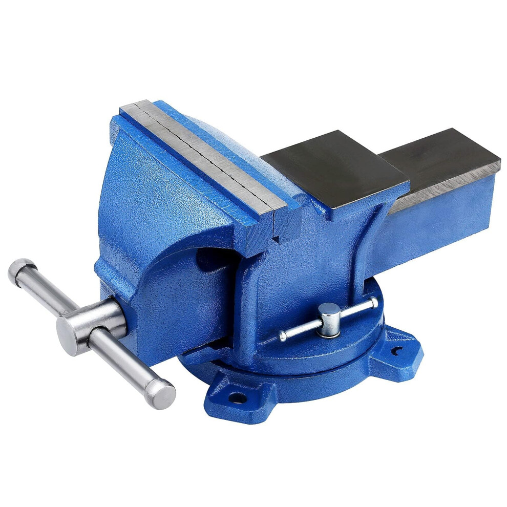 Crownshop Bench Vice For Workbench Bench Vise With 360 Degrees Swiveli 5009962624816