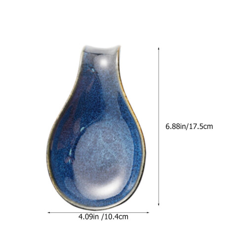 Ceramic spoon rest for kitchen 1 piece 2