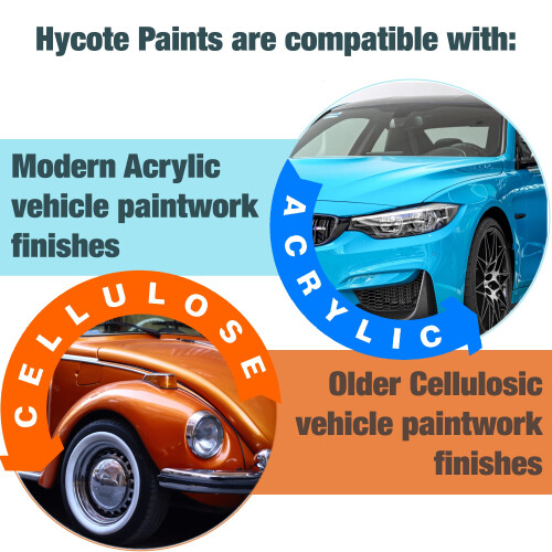 HYCOTE Hycote Matt White 400ml (Pack of 2) 1