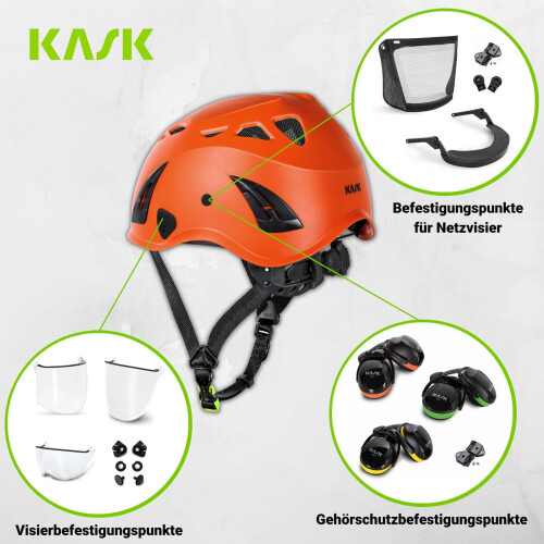 Kask Superplasma PL EN 12492 Helmet Blue One Size 420g 2