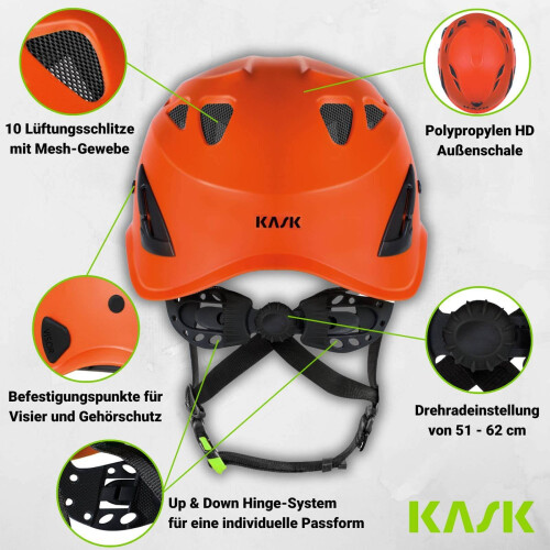 Kask Superplasma PL EN 12492 Helmet Blue One Size 420g 1