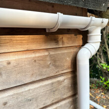 Mini Gutter Kit for Shed Greenhouse  Outhouse – Complete Rainwater Col