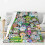 Rick and Morty Plush Throw Blanket 80" x 60" 3
