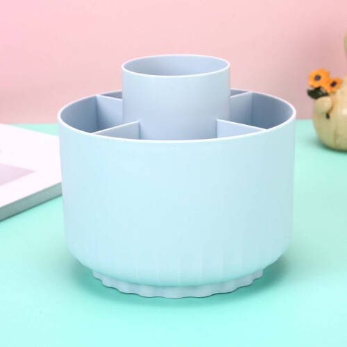 Pen Holder with 360 Rotation and 5 Slots 2