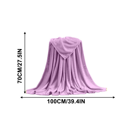 Fleece Plush Throw Blanket Microfiber Soft Cozy 50x60 in 2