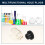 sourcing map 2 Pcs Black Plug Holes Waterproof Rubber Button Plug for 5