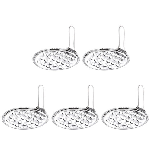 Raspador de geleia prateado (5 peças)