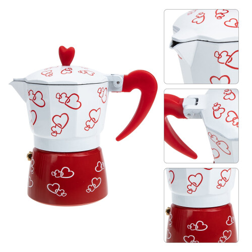 Cafetière italienne en aluminium, 3 tasses 2