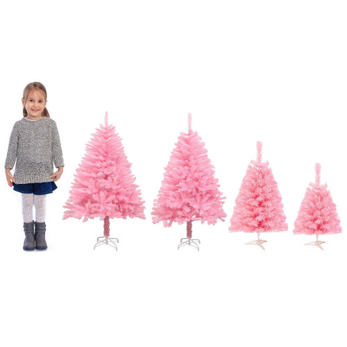 Pink Pine Artificial Christmas Tree Medium Unlit 1