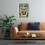 Affiche « Plongeur de café » Art abstrait cappuccino 24x36 pouces 5