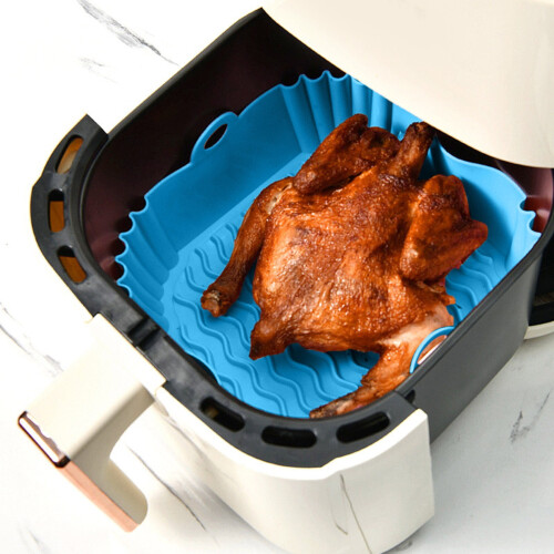 Silicone Air Fryer Baking Tray Square 1 Piece 1