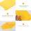 Spaghetti Pasta Board Yellow Rolling Pin Scraper 3pcs 5