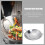 Stainless Steel Flat Bottom Wok Pan 1 Piece 2