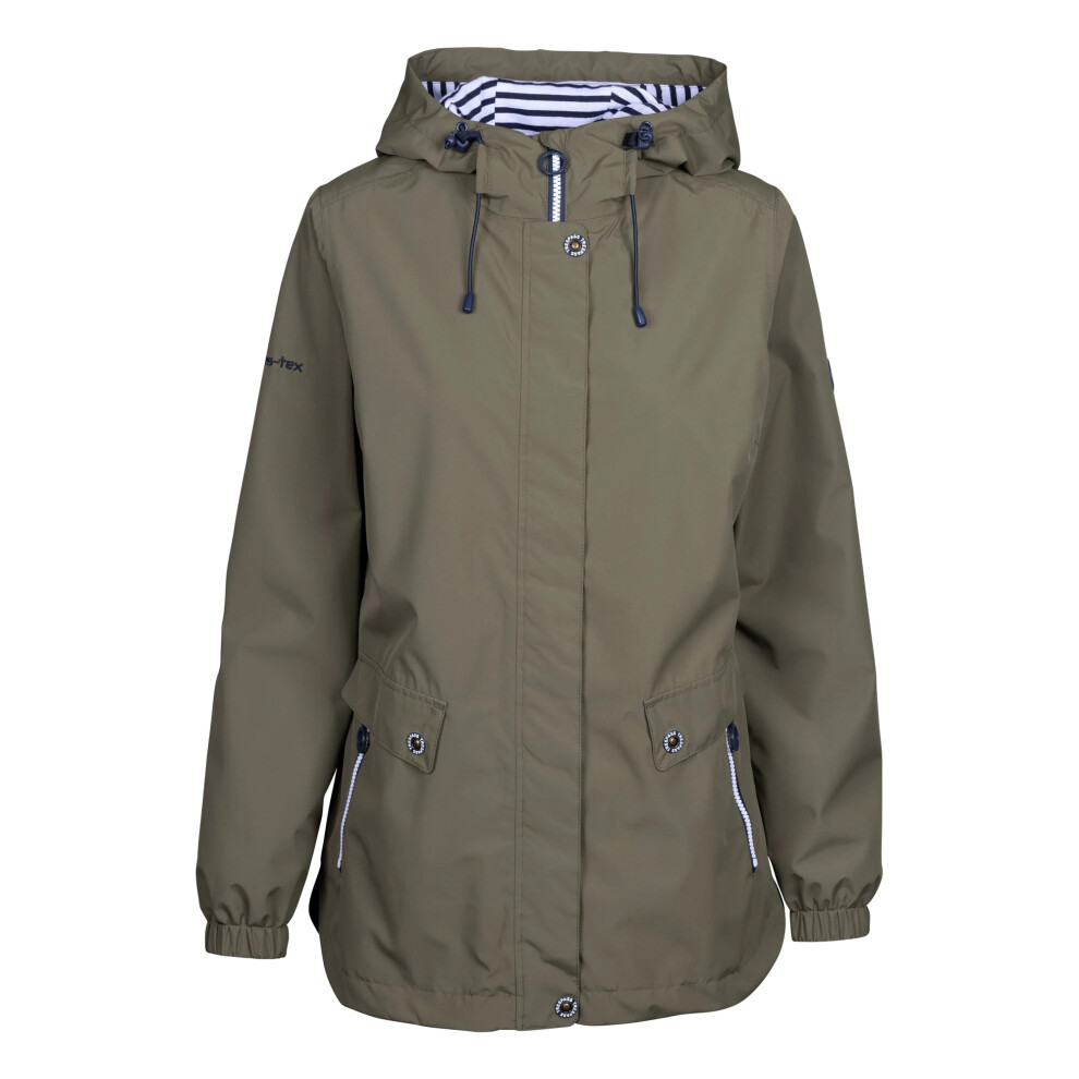 Trespass (Xs, Herb) Womens/Ladies Flourish Waterproof Jacket