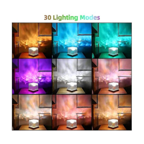 Galaxy Projector Lamp Bedroom Sensory Light16Colors 2
