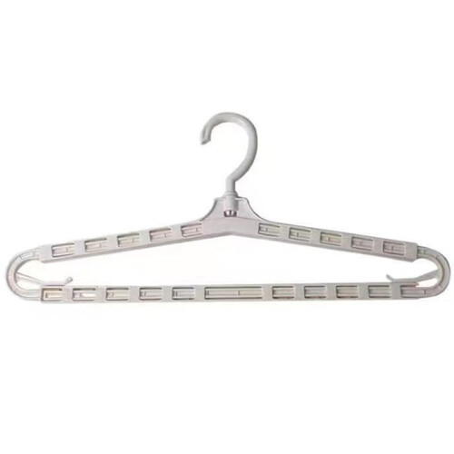 Conjunto de 10 Cabides Expansíveis Antiderrapantes, com Comprimento Ajustável de 41,5 A 68,5 cm. 1