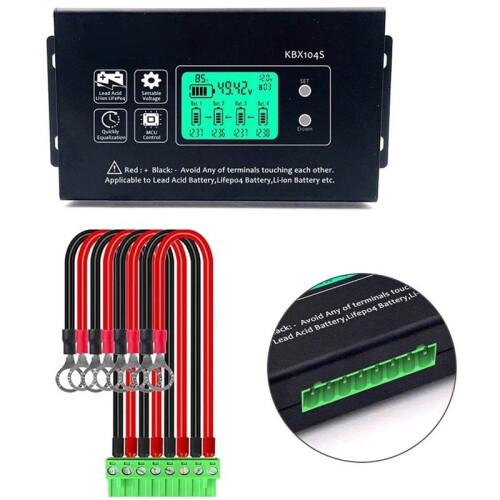 KBX104S 48V Series Battery Voltage Equalizer Controller Regulator12 24 36 48 96V for Test Meters Tool Accessory 1