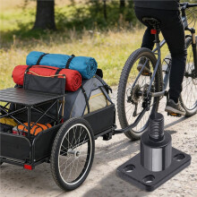 Bicycle Trailer Hitch, Bicycle Towing Coupler Connector, Bike Trailer Coupler for Garage, Outdoor, Road Trip