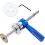 Inside Pipe Cutter for PVC Pipe with Adjustable Depth Gauge Handle, Internal Diameter Pvc Pipe Cutter Tool for 1-1/4 in 1
