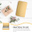 Caja de almacenamiento rectangular de hojalata con tapa (3 unidades) 2
