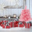Pink Pine Artificial Christmas Tree Medium Unlit 4