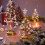 13 inch Pre-lit LED Crystal Christmas Tree Slim Desktop 4