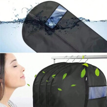5-Pack Foldable Clothes Dust Cover for Wardrobe Storage, Waterproof Material