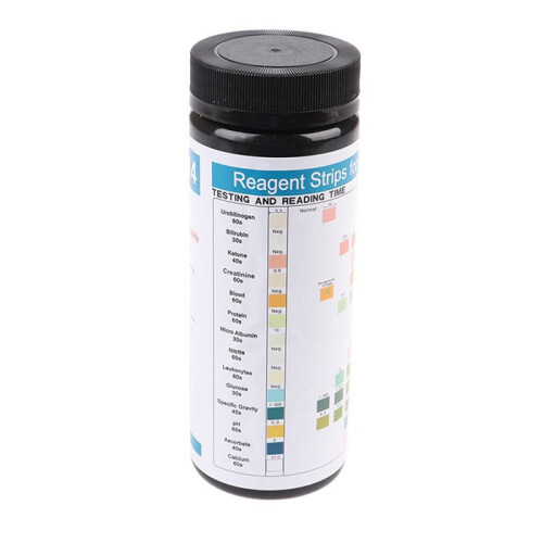 100pcs URS-14 Urine Routine Test Strips Ph Testing Strips Ketone Test Strips Protein Testing Strips Ph Test Strips 1