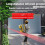 Construction Site Intersection Voice Alert Device, 120dB High-Volume Alarm, Human Infrared Sensor, Solar-Powered Outdoor 3