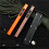 Aviatin Aluminum Alloy Telescopic Comb - Portable & Automatic Comb Brown 4