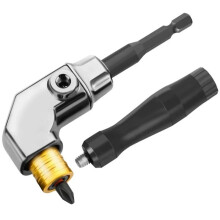 90 Eckbohrer Adapter, Aus Legierungsstahl für Enge Räume und Kompatibel mit Verschiedenen Elektrowerkzeugen