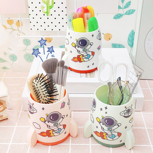 Pen Holder for Desk Storage Box Large Capacity 2