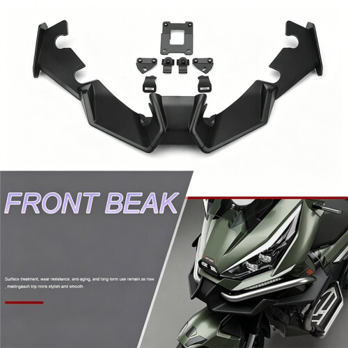 Aerodynamic Package Motorcycle Accessories Front Spoiler Fixed Lower Lip Fixed Wing for  368G 368 G 368g 1