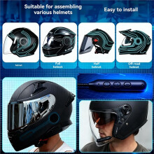 Motorcycle Helmet  Headset Speakers Outdoor Hands-Free Headphones  5.0 for Cycling,Riding Music Player